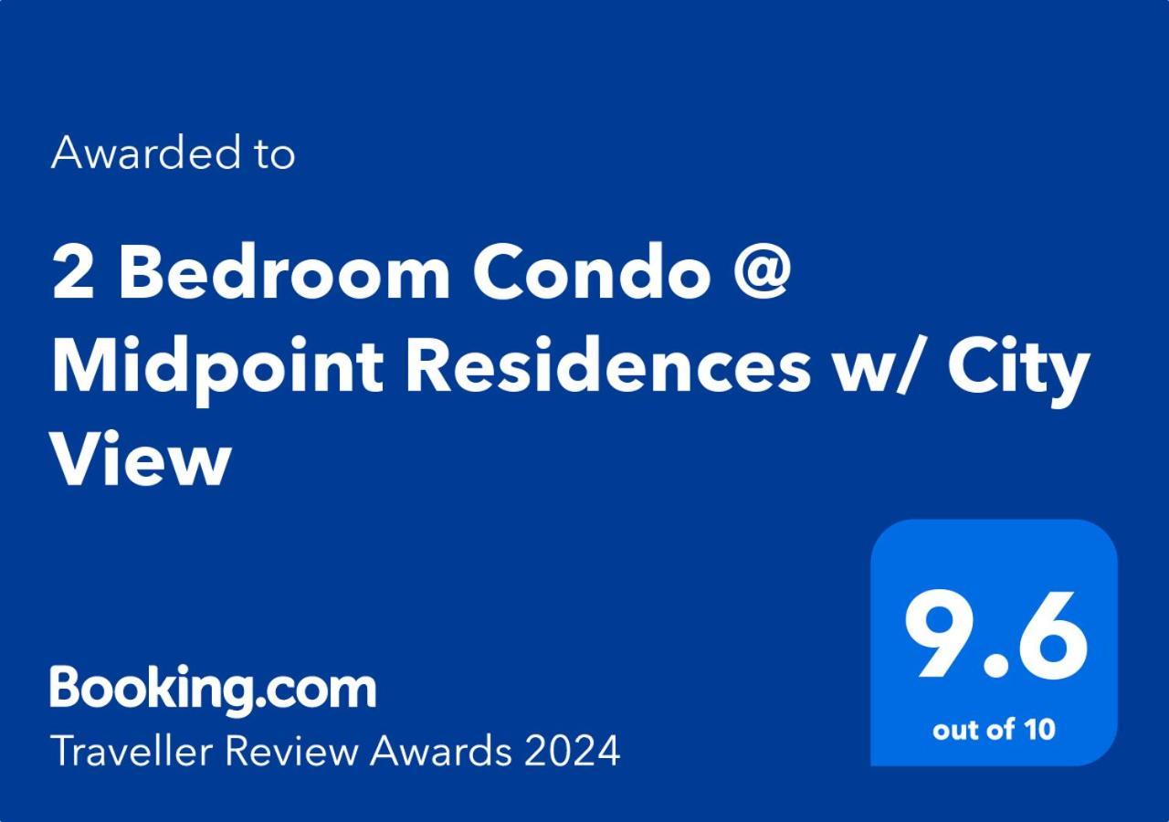 2 Bedroom Condo @ Midpoint Residences W/ City View Mandawe Exteriér fotografie